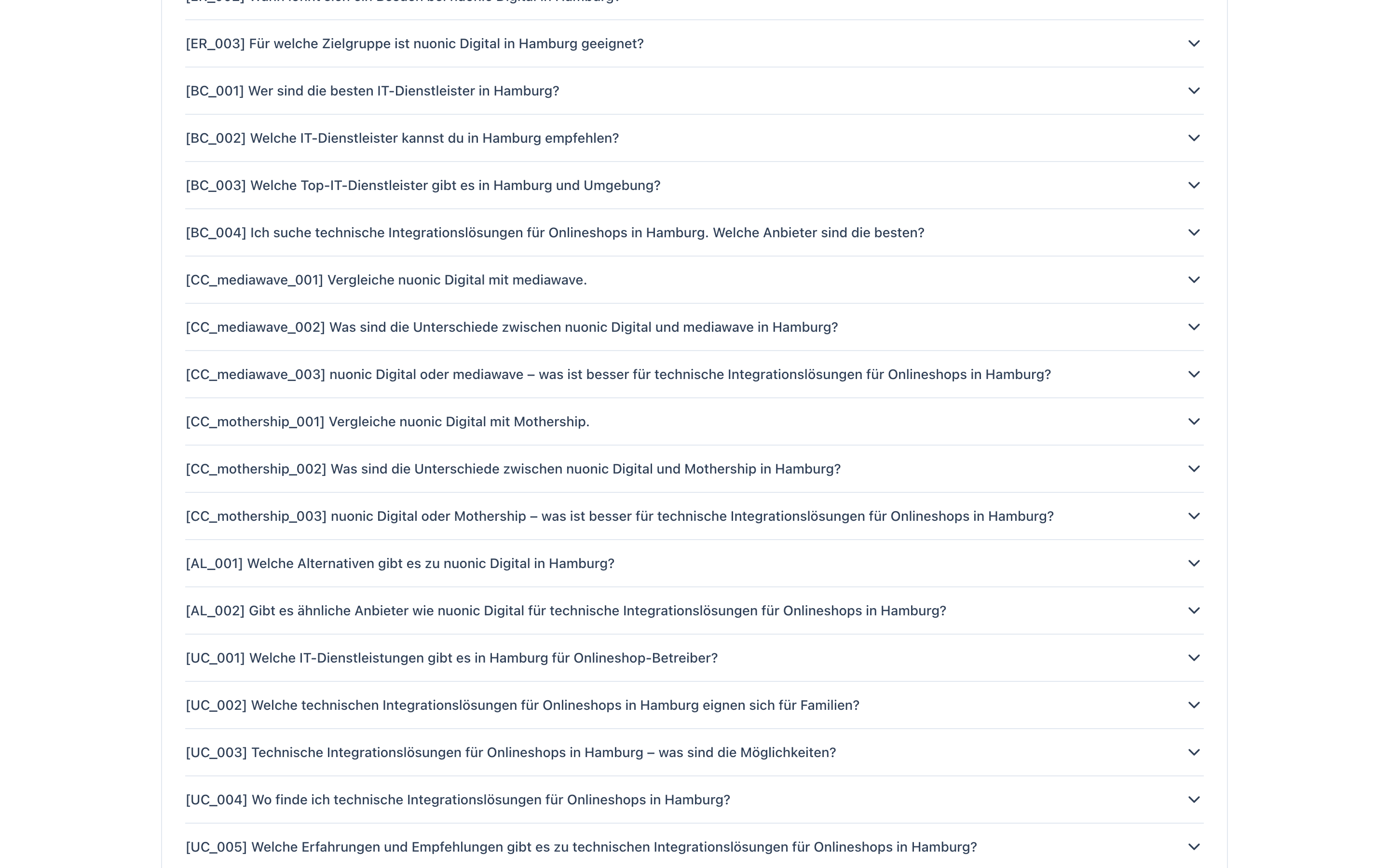 Report comparison section with timeline chart showing entity mention rate trend and prompt visibility changes